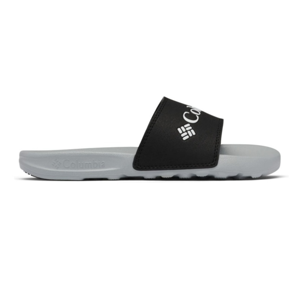 NEW Columbia Youth Unisex Hood River Slide, Black/Gray, 2